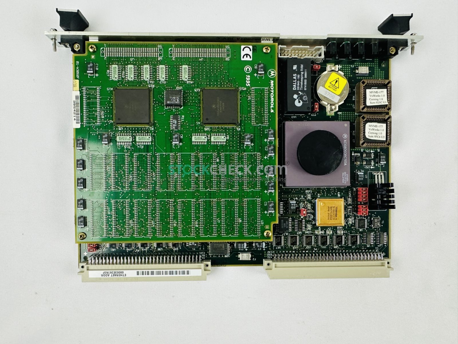  Motorola MVME177-003 01-W3944B-03L VMEBus CPU Board with 01-W3060F-03A Card