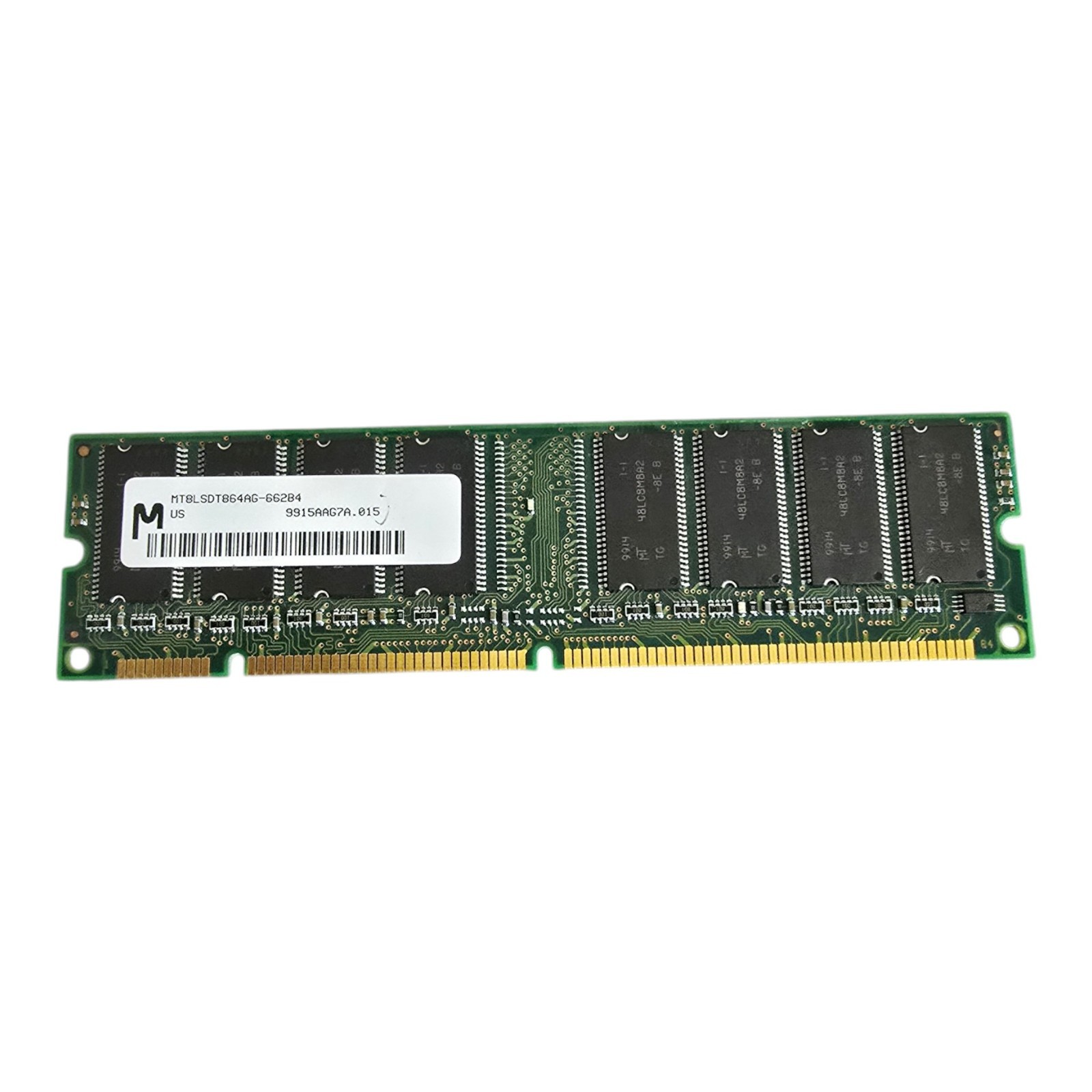 Micron 256MB PC100 SDRAM MT8LSDT864AG-662B4 RAM