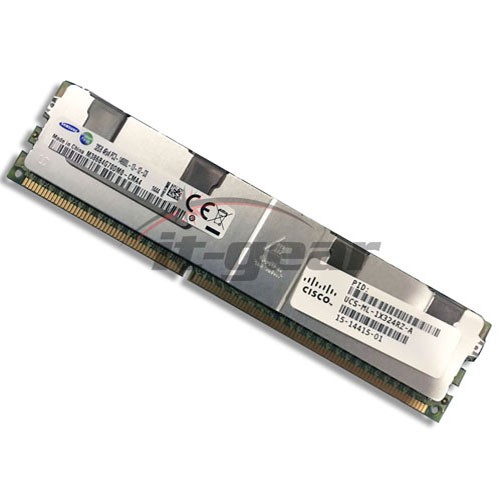Cisco UCS UCS-ML-1X324RZ-A 32GB 18666MHZ LR DIMM PC3-14900 4RX4 1.5 Memory