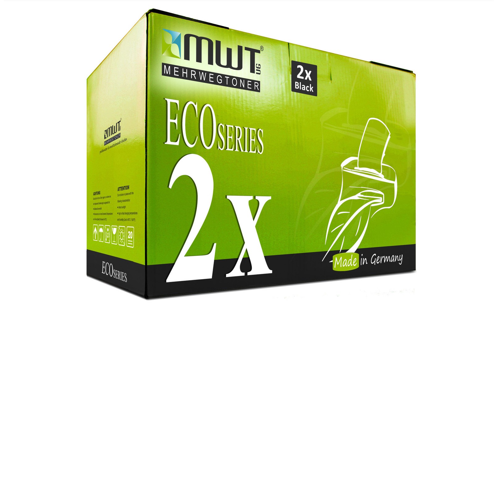 2x MWT ECO Drum replaces Kyocera DK110 FS 920 FS 920 N