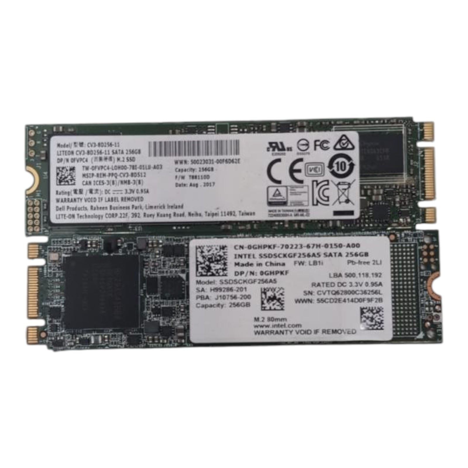 Mix Brand 256 GB M.2 2280 SATA III Internal SSD CV3-8D256-11 SSDSCKGF256A5
