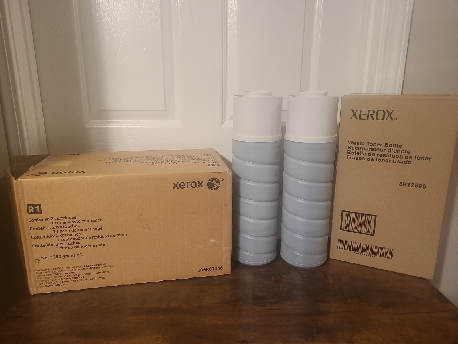 OpenBox Xerox 006R01046Black Toner 2-Pack WorkCentre Dates  Cartridges 1/20/2014