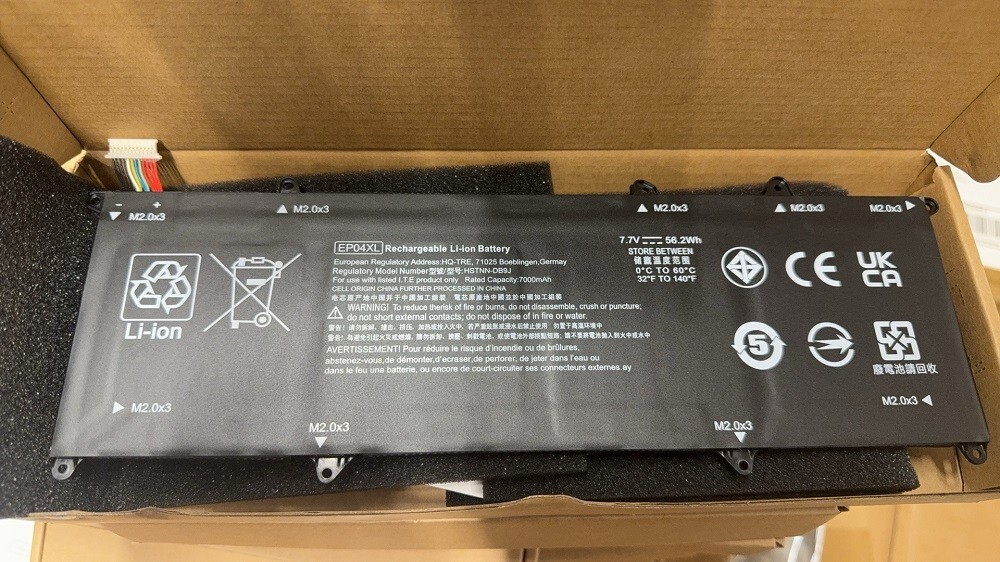 New EP04XL Battery for HP Elite Dragonfly G1 G2 HSTNN-IB8Y HSTNN-DB9J L52581-005