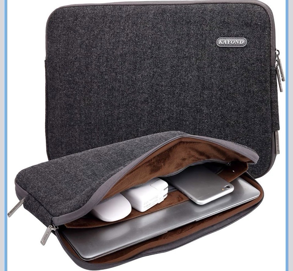 Kayond Herringbone 14.1” Sleeve Case Laptop Bag