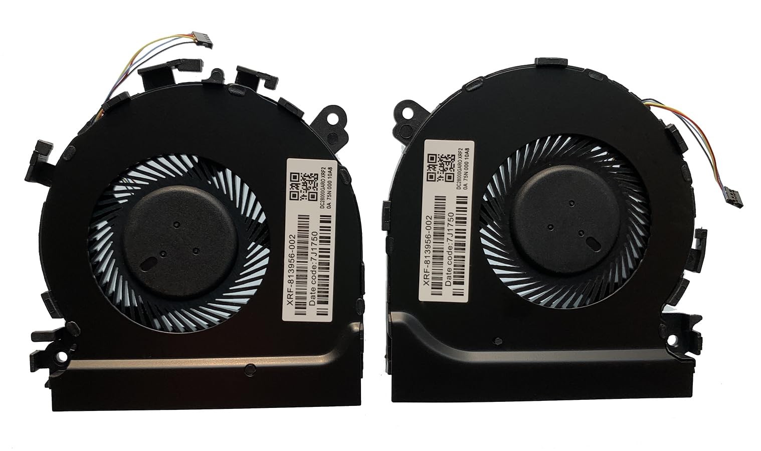 Rangale New Replacement CPU and GPU Coolign Fan for H P Spectre X360 15-CH...