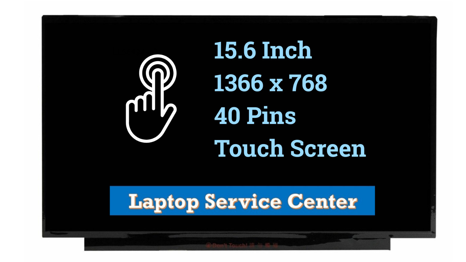 HP 15-DY5113DX 9P714UA#ABA Touch HD LCD Screen 40 pin LED Display