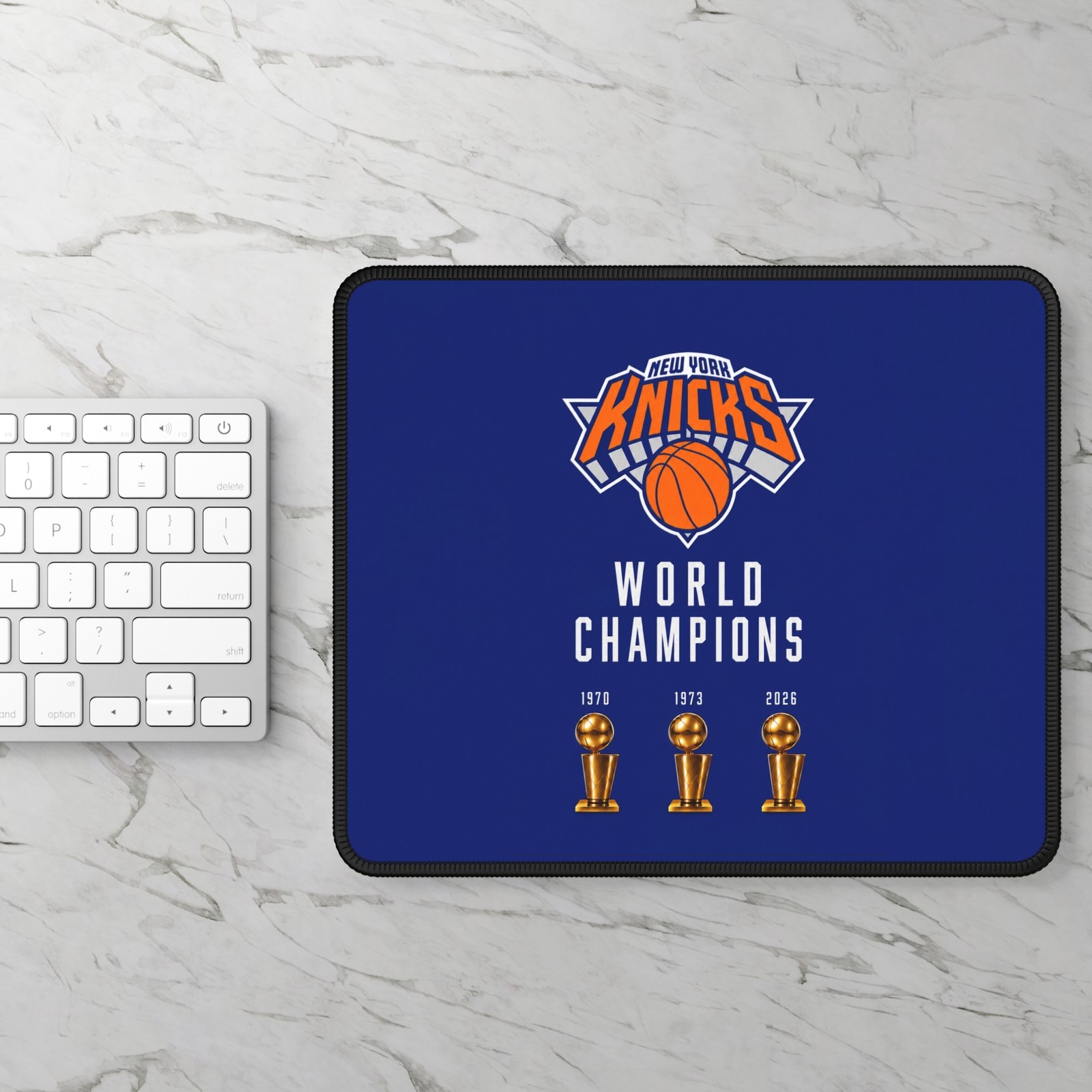 New York Knicks World Championship Gaming Mouse Pad | Knicks Mouse Pad