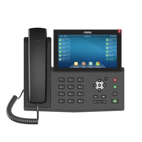 Fanvil X7 Executive level IP Phone - 20 SIP accounts w/ 7" Touch LCD