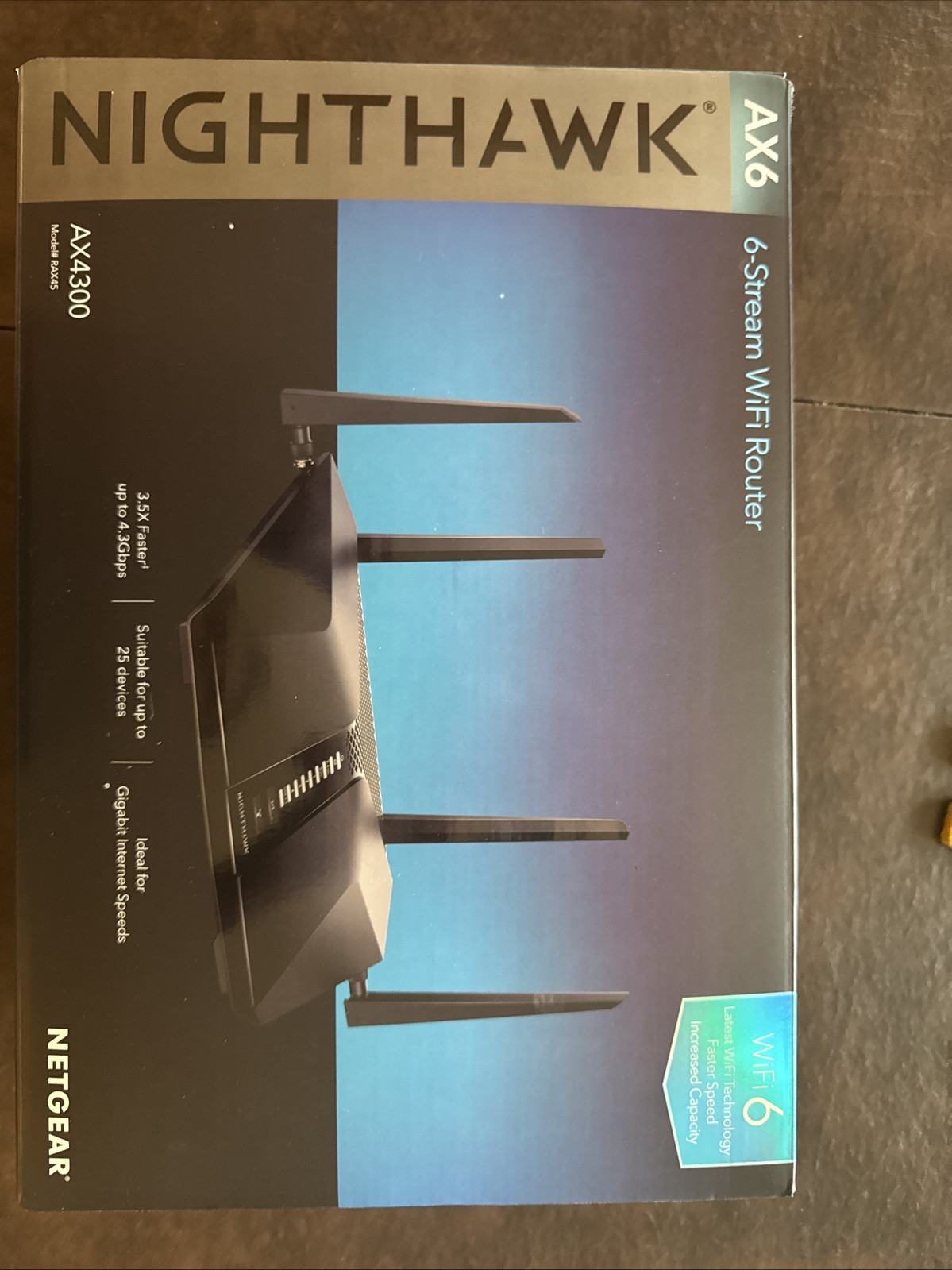 Netgear Nighthawk Router AX6 - Brand New