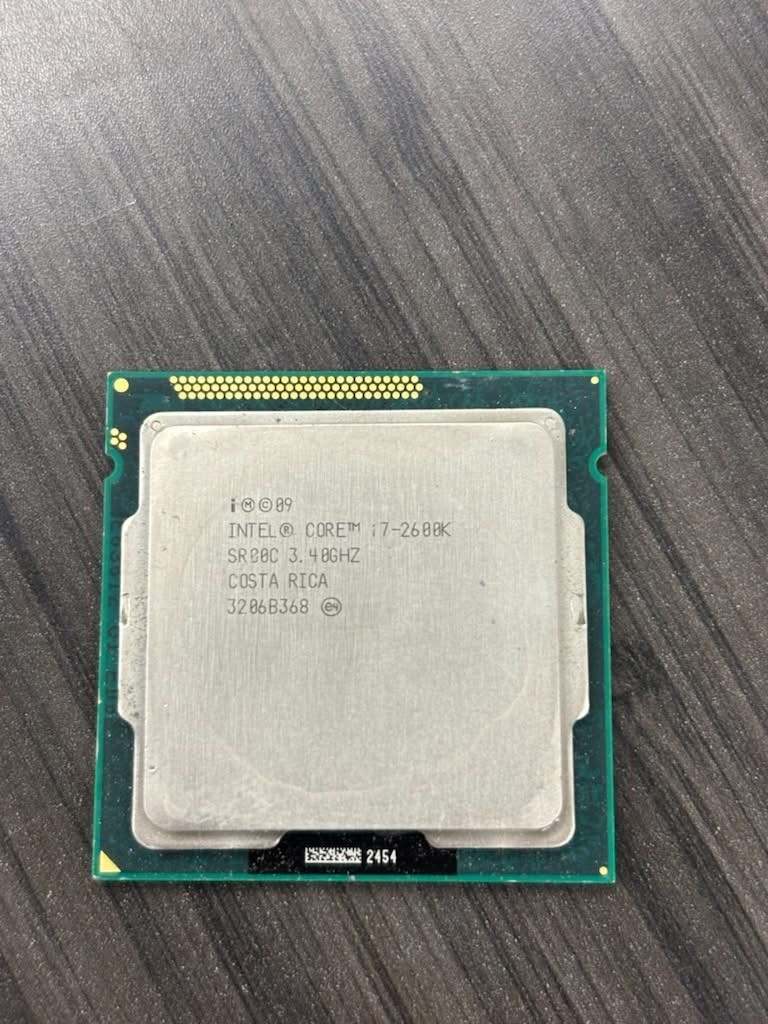 INTEL Core i7-2600K Processor @ 3.40GHz 1MB Socket 1155 SR00C
