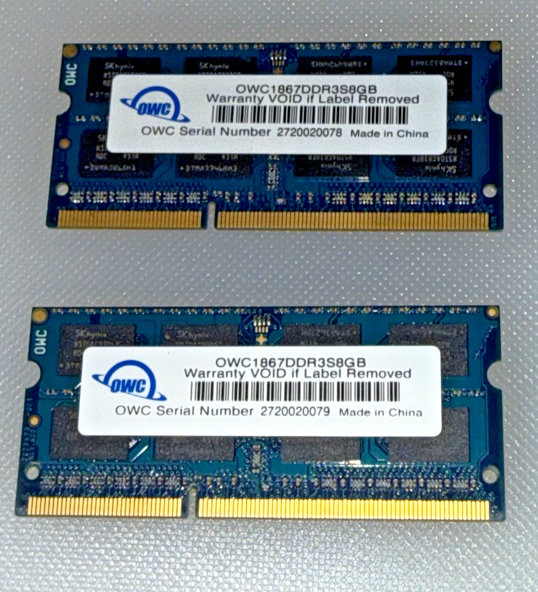 OWC 8.0GB 1867 MHz DDR3  SO-DIMM Memory for iMac 27" (2 unit Memory Upgrade)