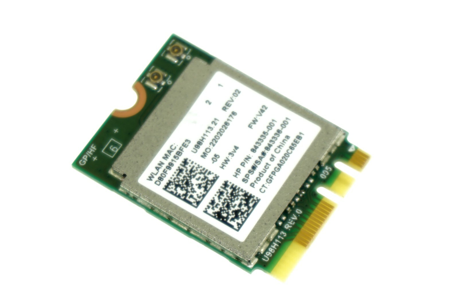 857334-855 843335-001 GENUINE HP WIRELESS CARD  15-BA 15-BA079DX (CB75)