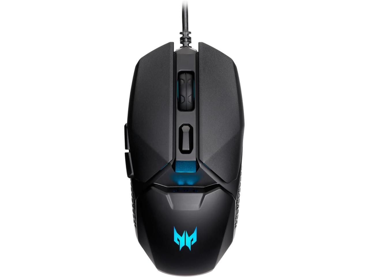 Acer Predator Cestus 327 Gaming Mouse, PixArt Optical Sensor, 8,000 DPI, RGB Lig