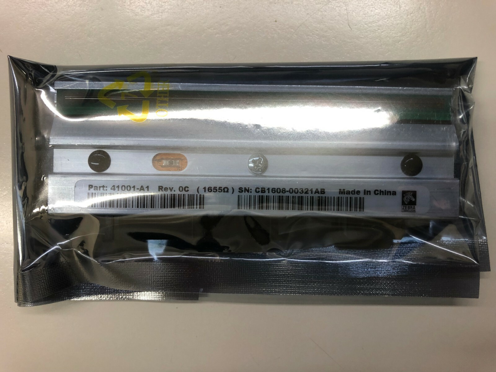G41001M / 41001-A1 - Zebra 110Xi3 Plus Printhead 300DPI. BRAND NEW.