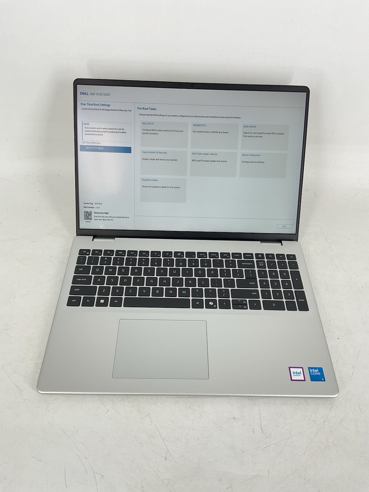 Dell 16 DC16251 Laptop 16" (Intel Core 5 120U, 16GB DDR5, No SSD/OS) No AC
