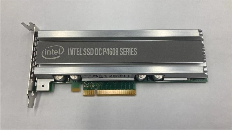 SSDPECKE064T7S Intel DC P4608 Series 6.4TB HHHL PCIe NVMe TLC SSD  7335943 drive