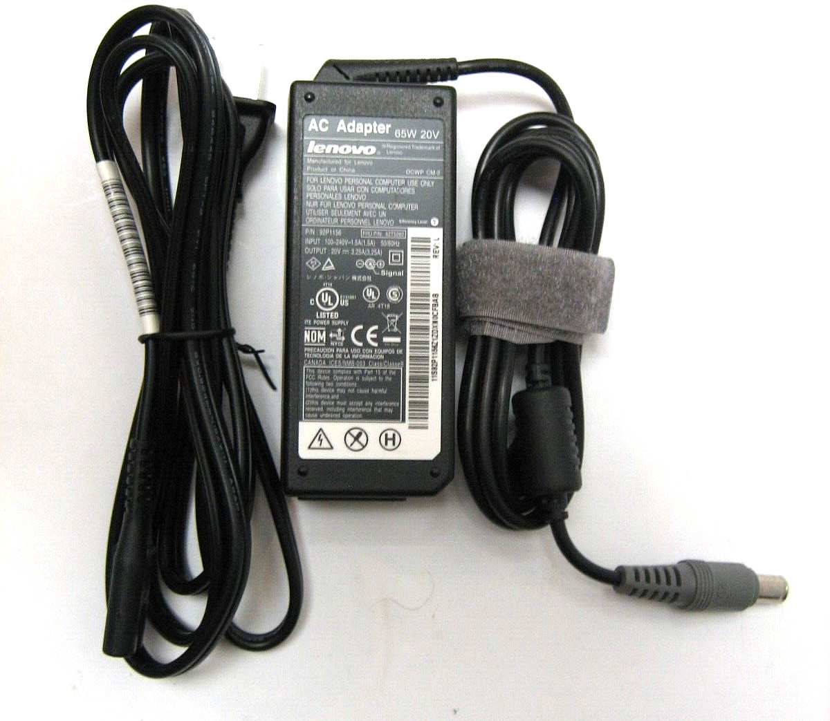 LENOVO 92P1156 20V 3.25A 65W Genuine Original AC Power Adapter Charger