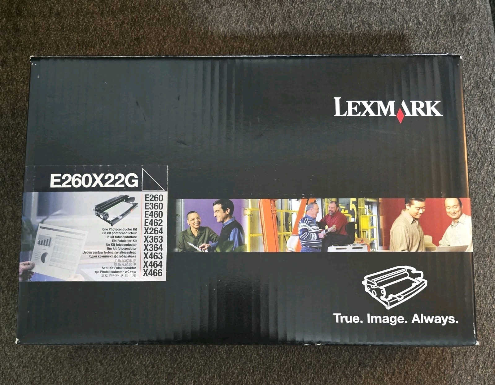 Genuine LASER Lexmark E260X22G One Photo Conductor Kit New 
