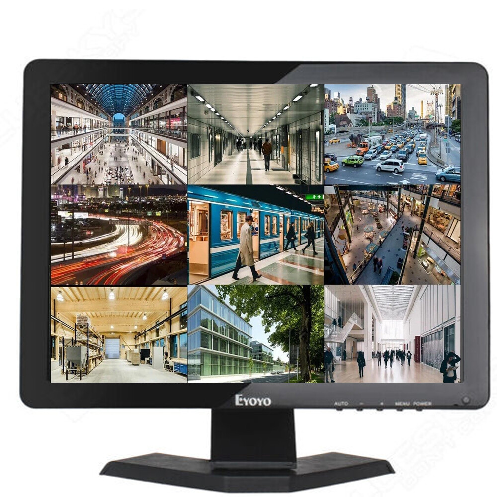 Eyoyo 17"  LCD Screen 1280x1024 HDMI/VGA/BNC for Security CCTV Monitor PC Gaming