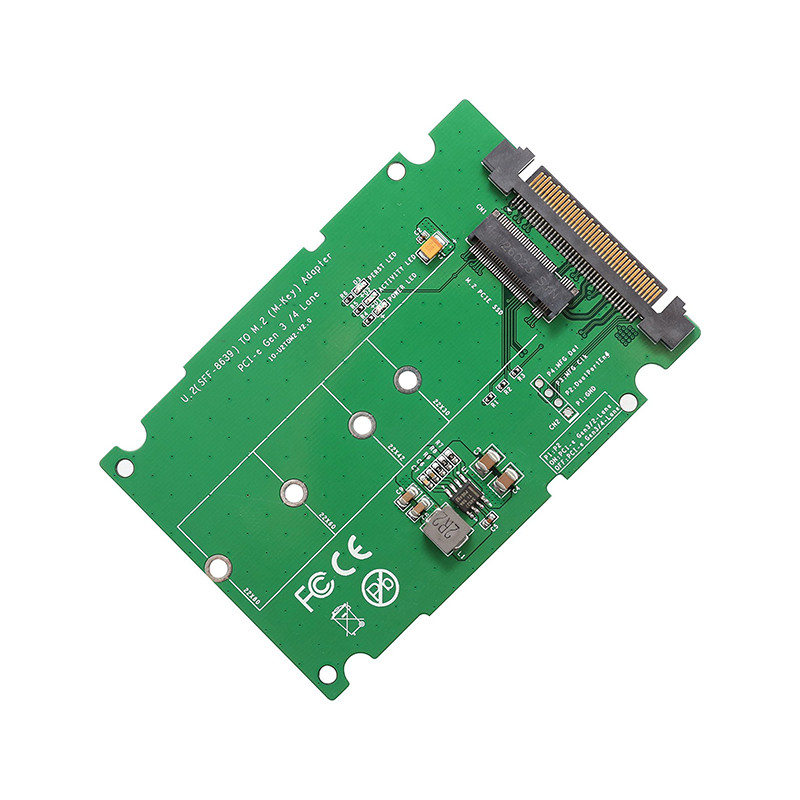 Syba SI-ADA40123 IO Crest M.2 PCIe I/F NVMe SSD to U.2 2.5-Inch SSD Adapter