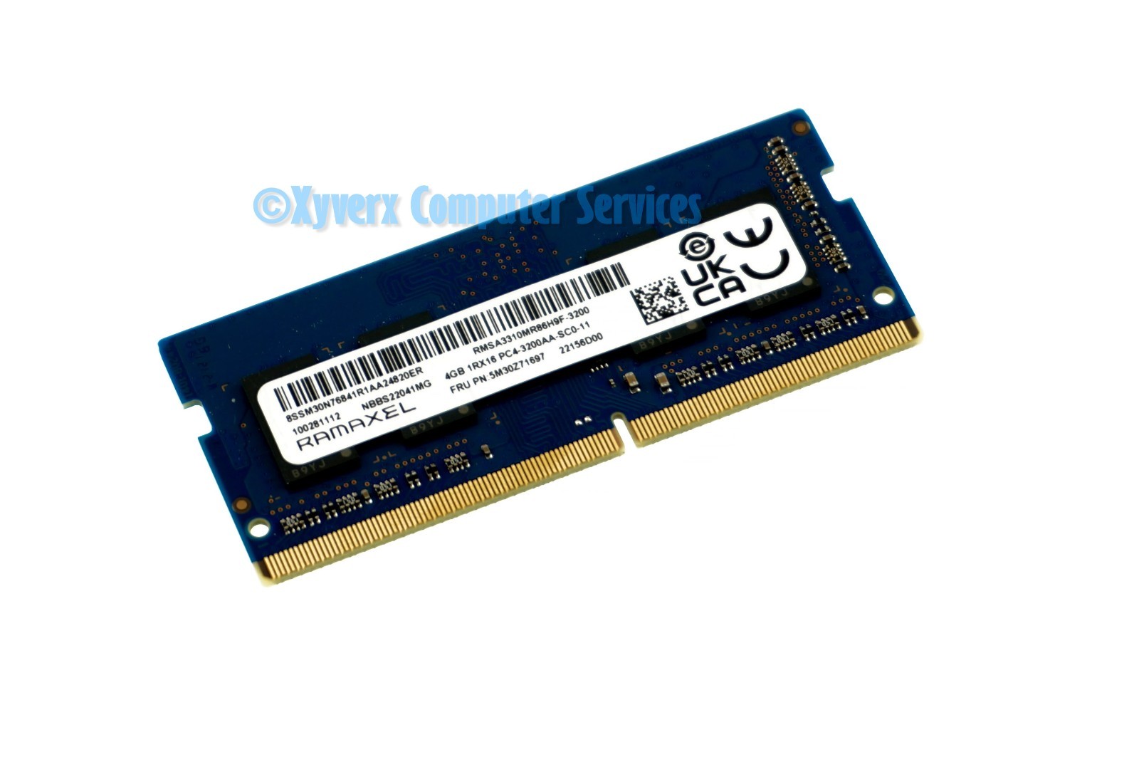 RMSA3310MR86H9F-3200 OEM RAMAXEL LAPTOP MEMORY 4GB PC4-3200AA-SC0-11 (CA612)
