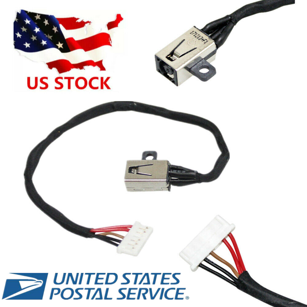 New DC Power Jack Port Cable for Dell Inspiron 15 3000 Series 450.03006.0001 LP