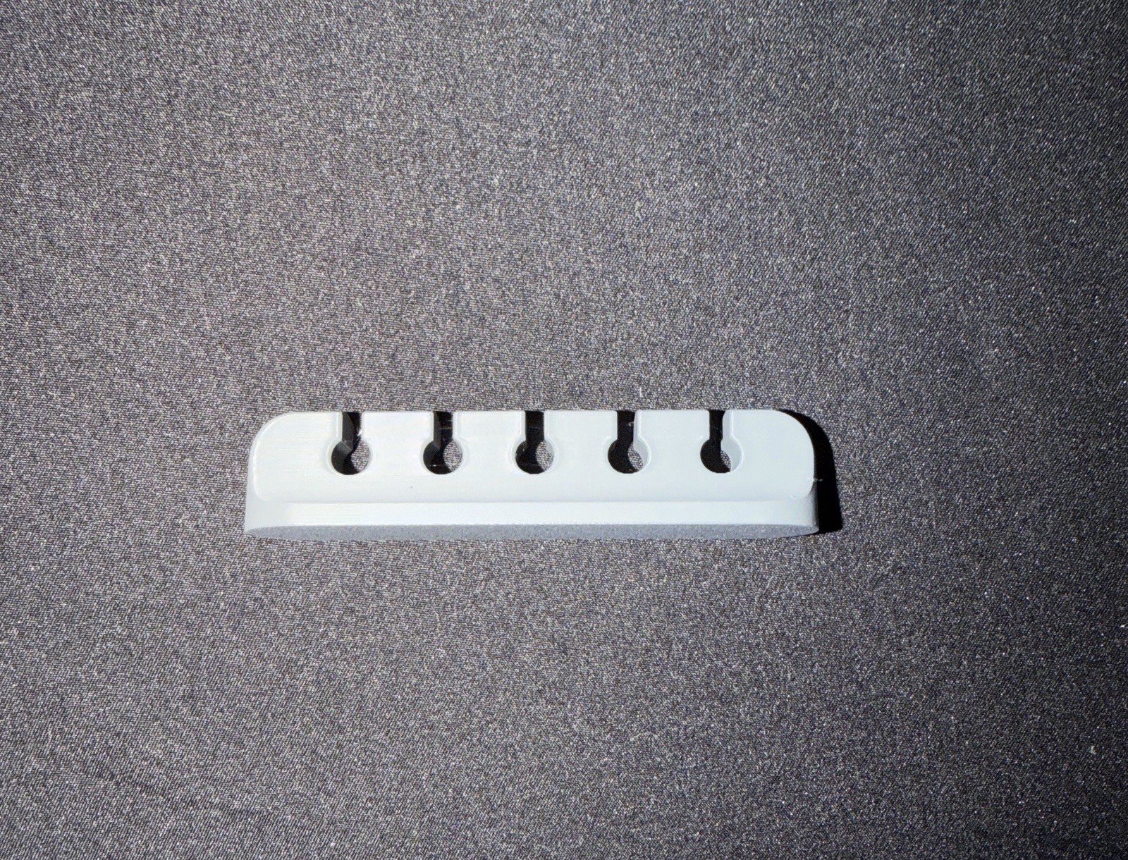 5-Slot Cable Organizer | Desk Cable Holder | 3D Printed