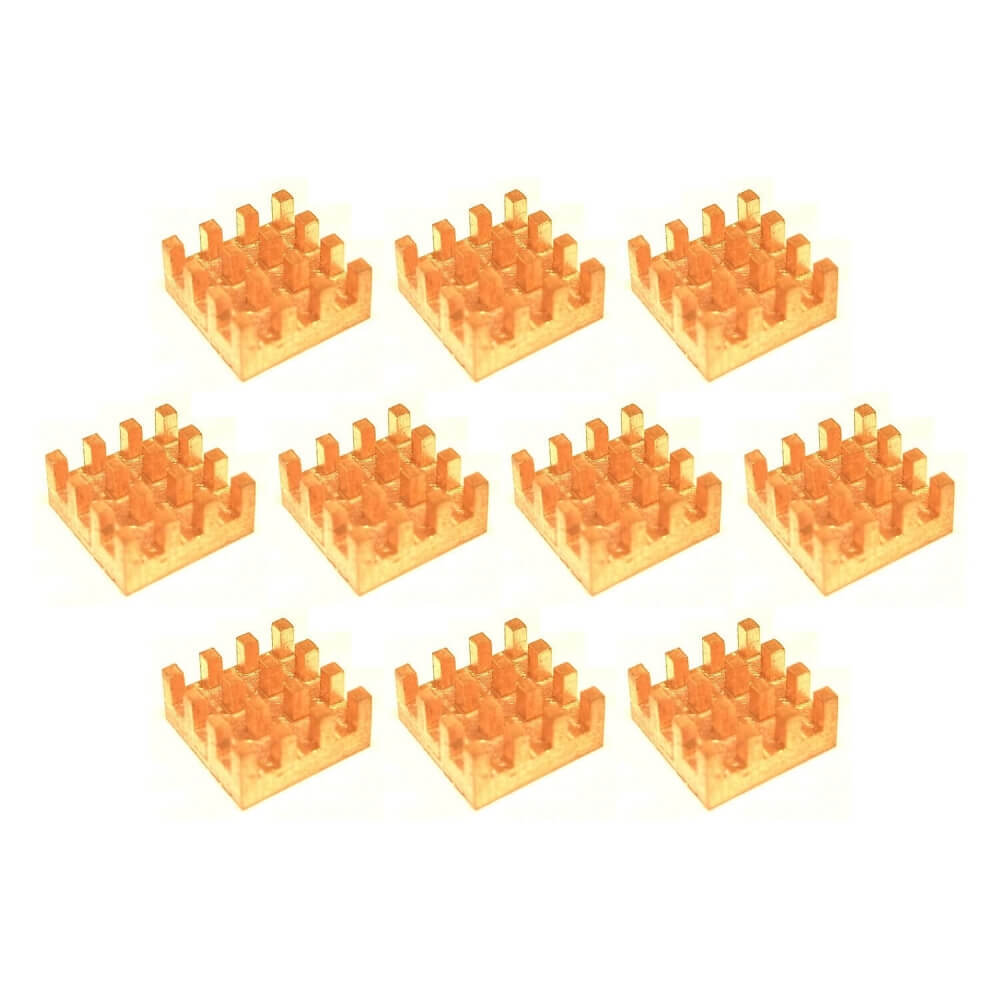 Easycargo VRM Copper Heatsink 9x9x4mm
