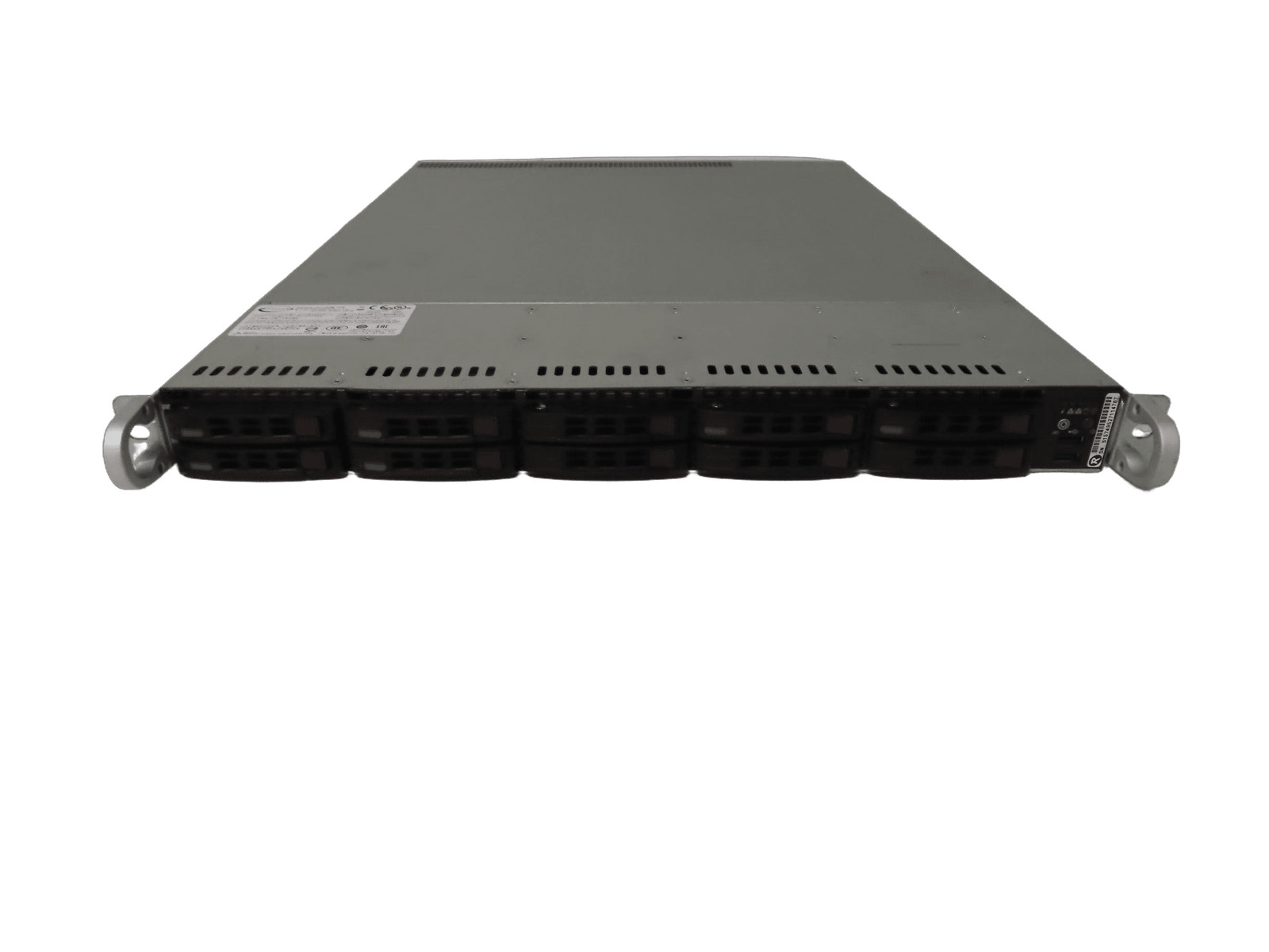 Supermicro 1U X10DRW-i 2x E5-2667v4 3.2GHz 32gb 10x 2.5 Trays 2x 750w