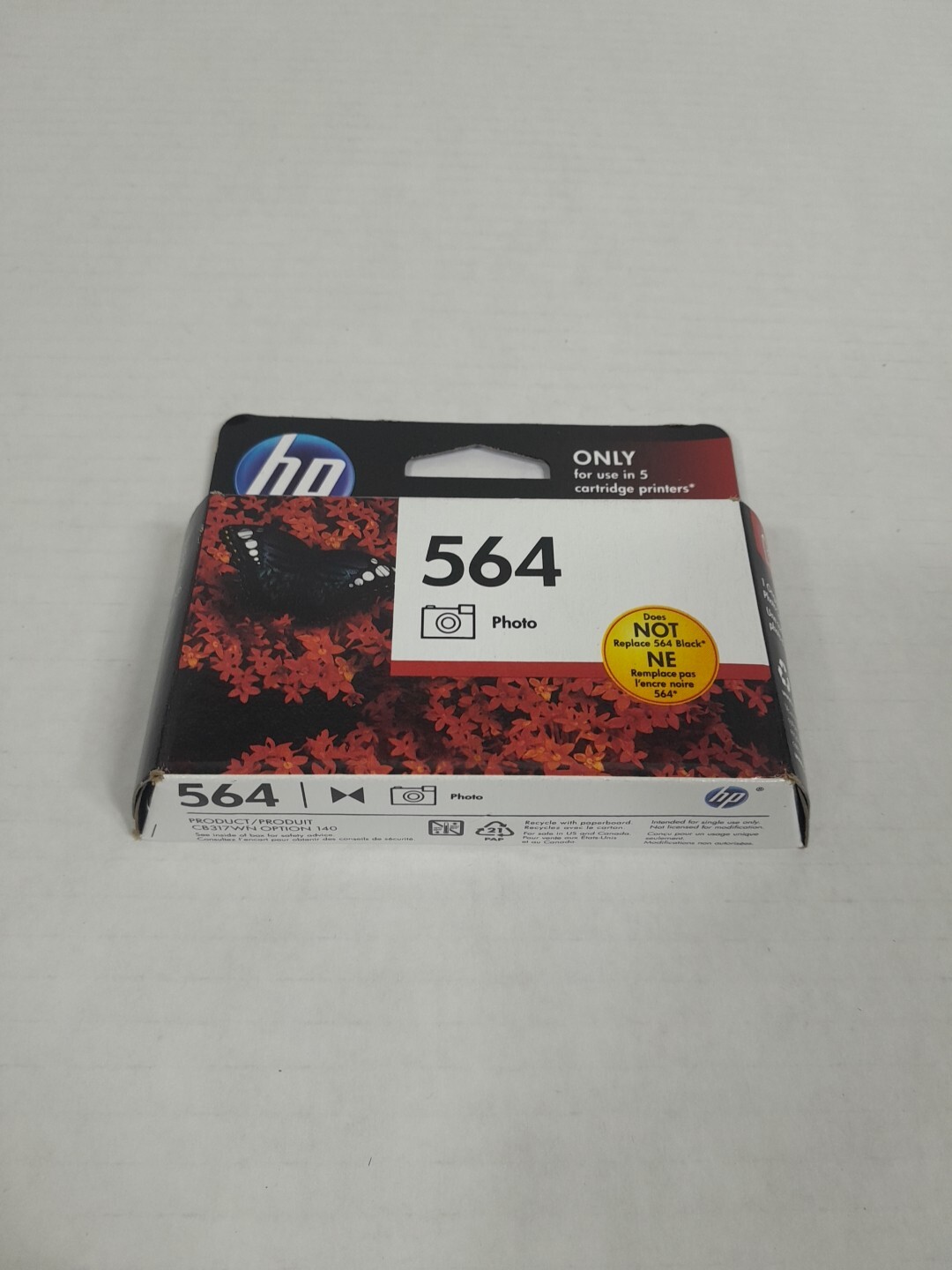 HP 564 Photo, New In Box, Expiration January 2024