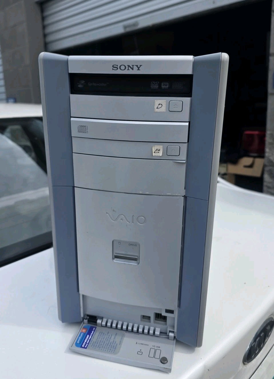 Sony VAIO PCV-RX560(U/C) Vintage Desktop PC Windows XP 1.7GHz 512MB RAM DVDCD-RW