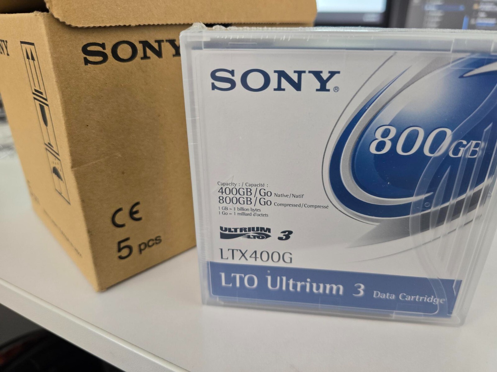 Sony LTX400G LTO-3 Ultrium Backup Tape