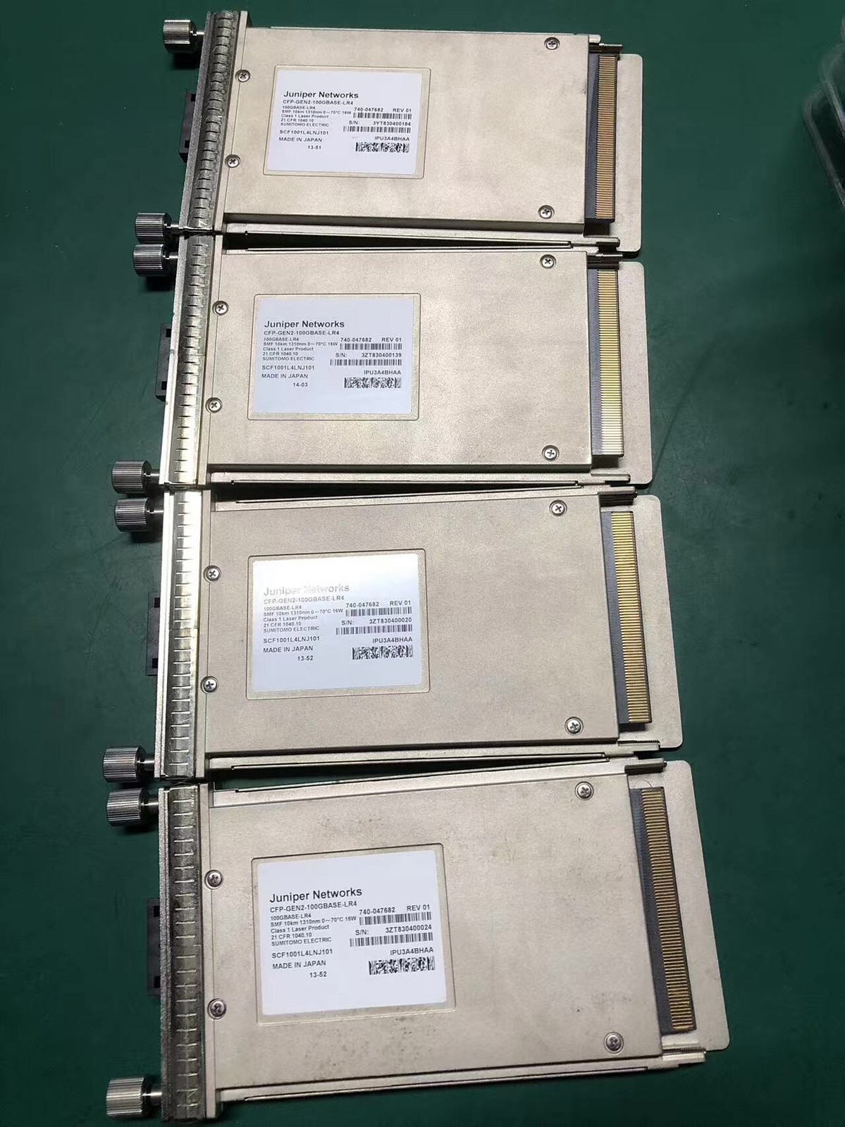 1PC Original Juniper CFP-GEN2-100GBASE-LR4 CFP Transceiver Module
