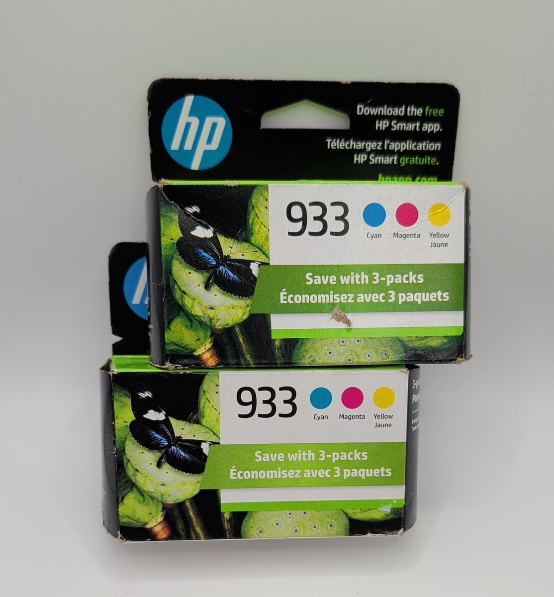 Two boxes of HP 933 Ink  ----   EXP Mar 2025 and Nov 2025