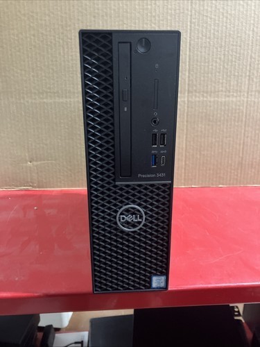 Dell Precision 3431 SFF i5-9500 8GB Pc4 Mem 256GB Drive NO OS desktop PC tower