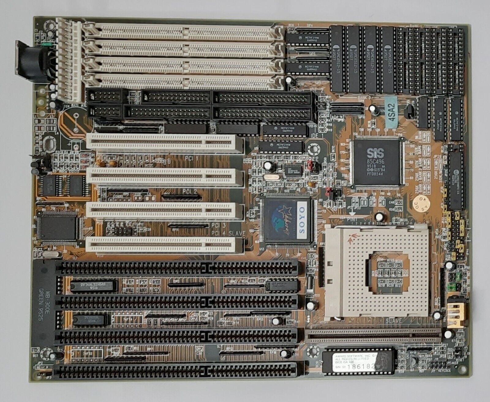 SOYO SY-4SA2 VIP VLB ISA PCI 486 80486 retro socket 3 motherboard