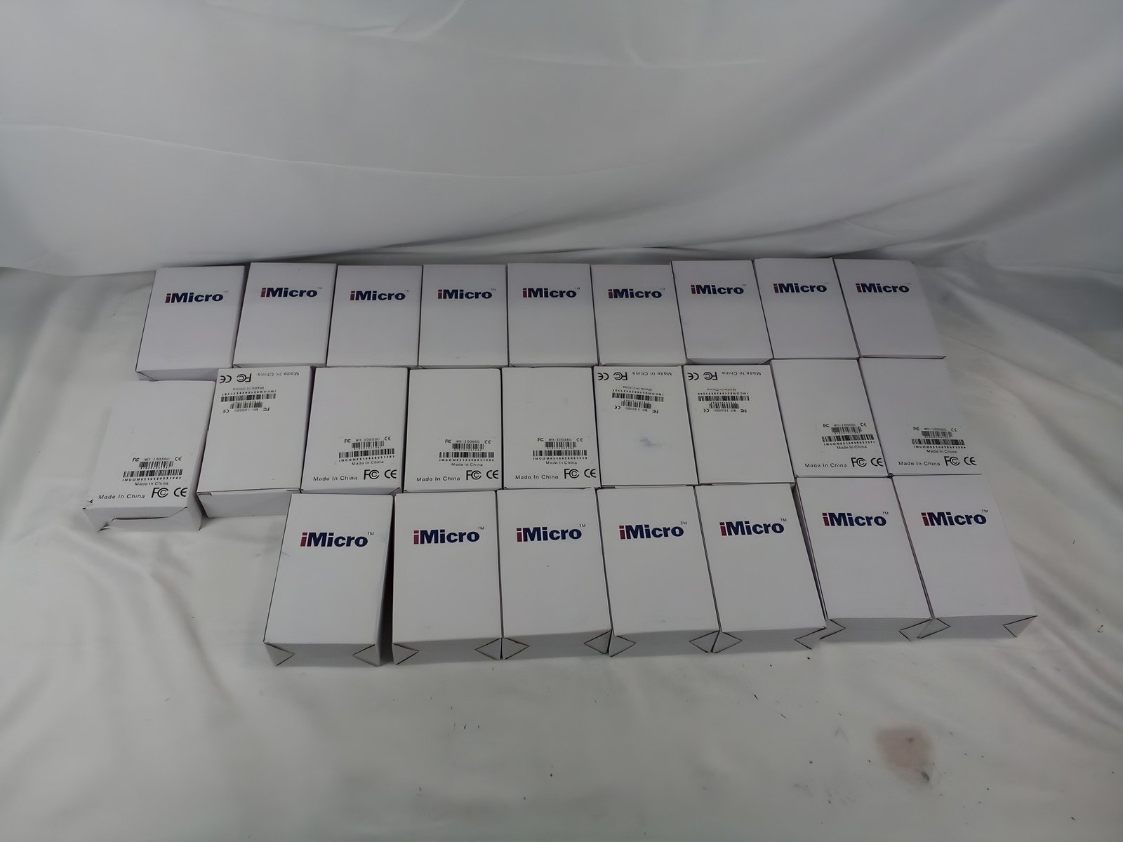 25-Pack iMicro MO-1008BU Black Wired USB 800 DPI 3-Button Optical Mice