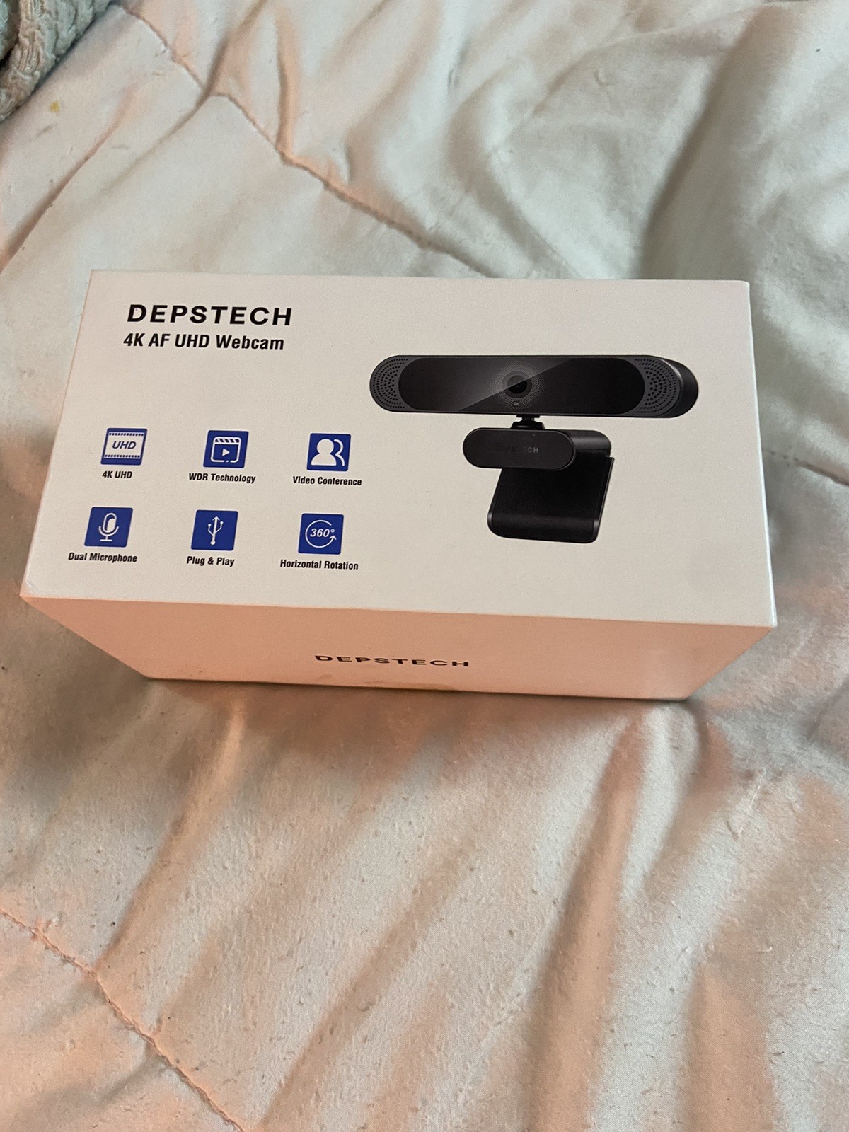 DEPSTECH 4K AF UHD Webcam And Tripod