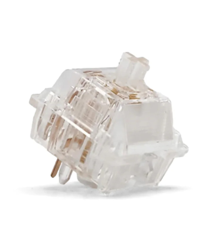 Hand Lubed/Filmed Durock Ice King Tactile Switches
