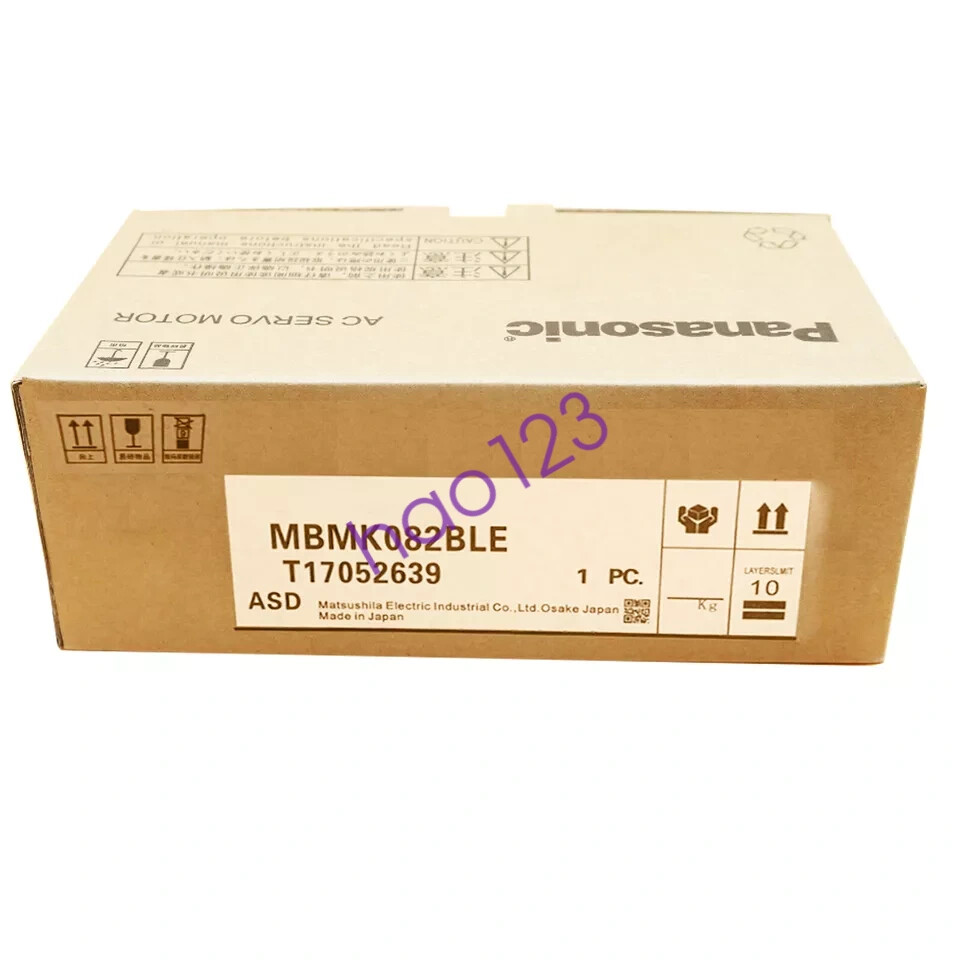 One New PANASONIC MBMK082BLE AC Servo Motor In Box Expedited Shipping DHL/FedEx