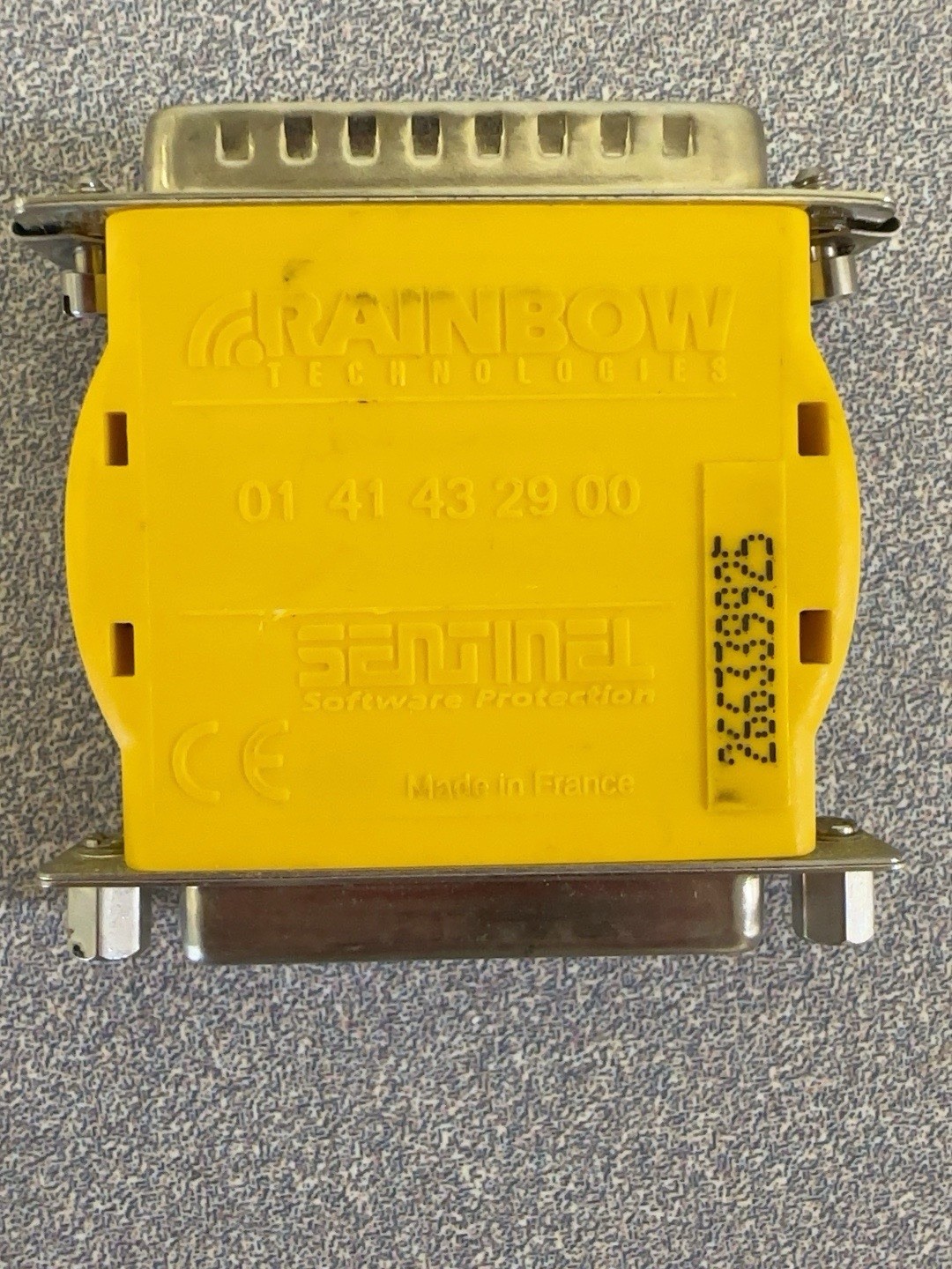 SESCOI WorkNC Rainbow Technologies Sentinel DB25 Parallel License Dongle #2215