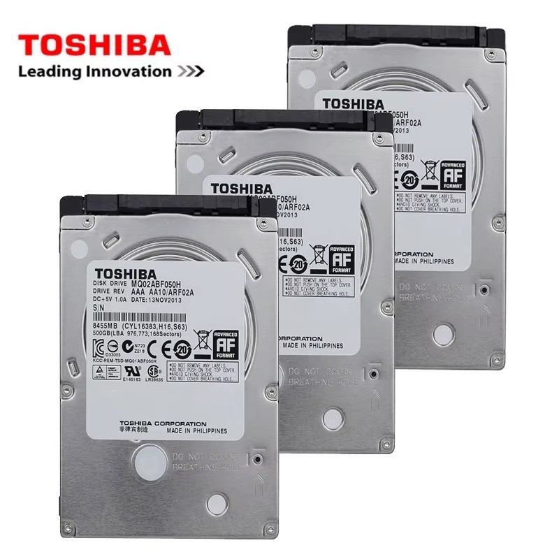 Toshiba 320GB 2.5" SATA Laptop Internal Hard Drive HDD 5400RPM