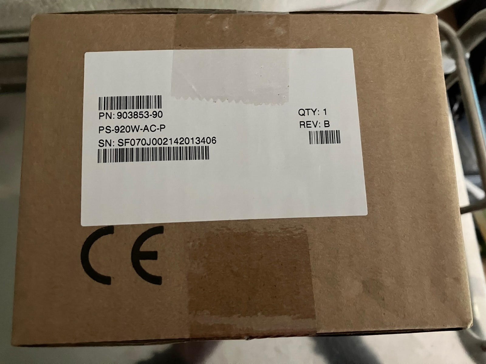 NEW Alcatel-Lucent PS-920W-AC-P OS6560-BP-PX 903853-90 920W POE+ POWER SUPPLY