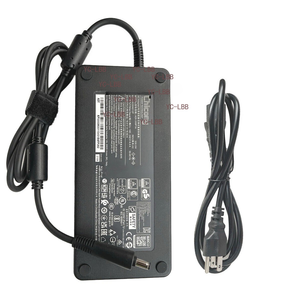 Original 330W AC Adapter Acer Predator Helios 16 PH16-72-96VC PH16-72-95RE PSU