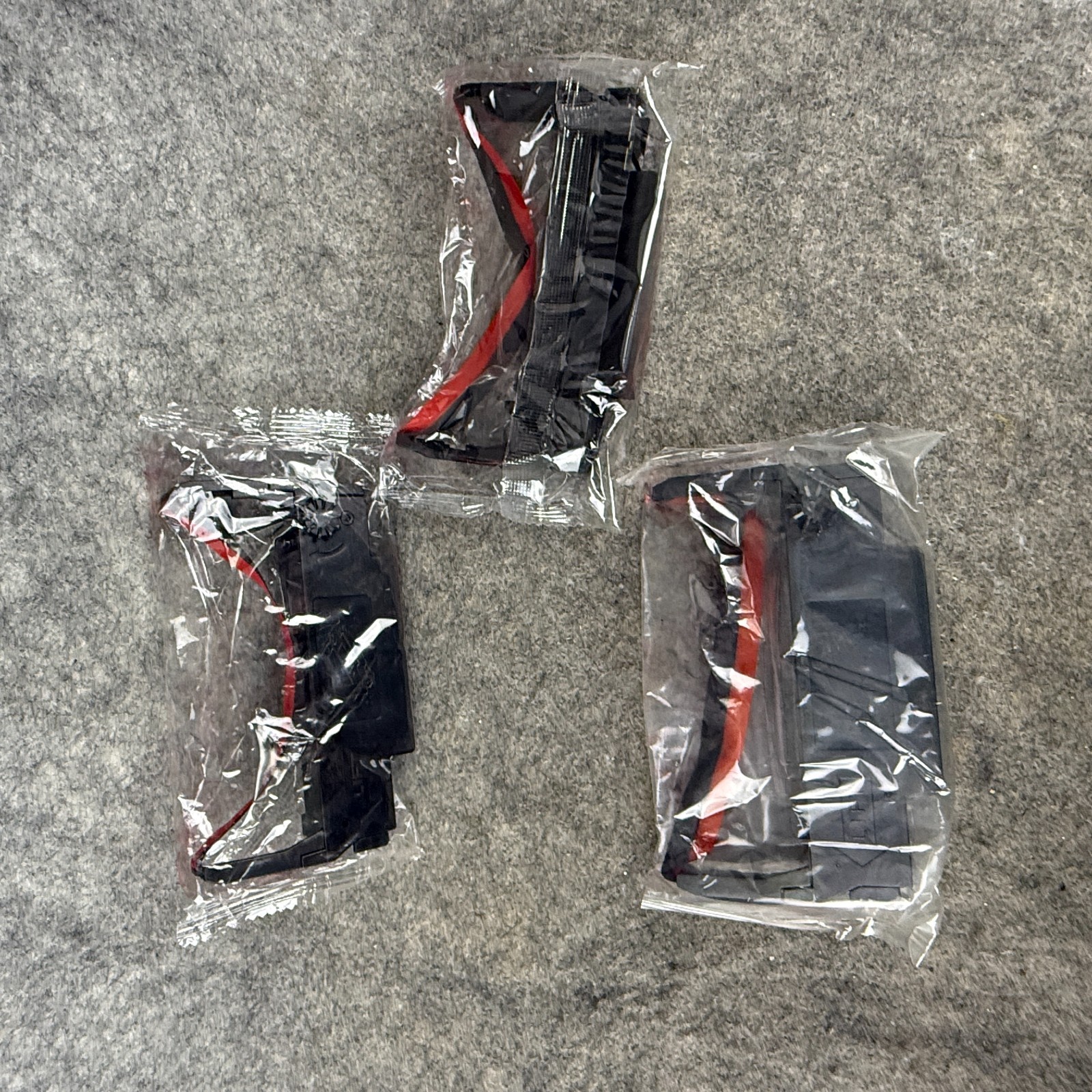 Epson Compatible Replacement Ribbon for ERC23 Black/Red - Lot of 3 - New