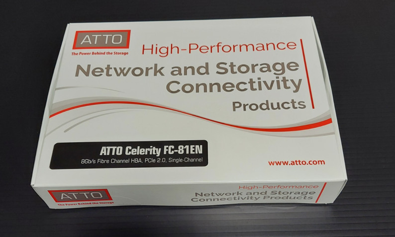 ATTO Celerity FC-81EN 8 Gb/s Fibre Channel HBA Adapter Brand New