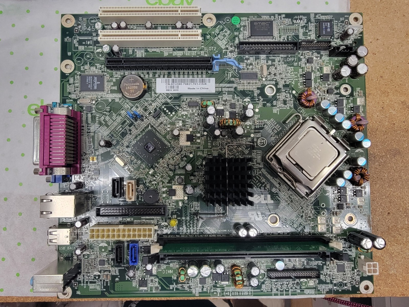 Dell CU395 motherboard for Optiplex GX320 Desktop - Pent 4 CPU & 512MB Ram