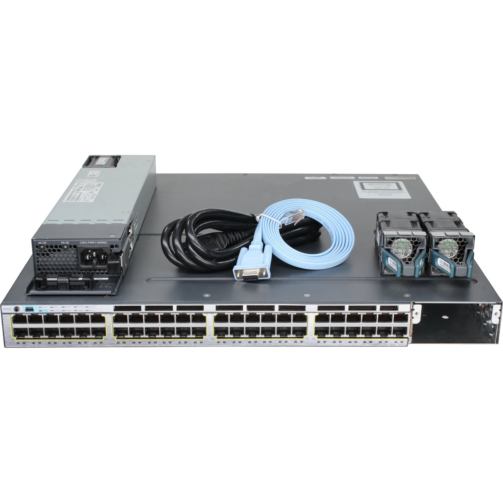 Cisco Catalyst WS-C3750X-48PF-L 48P 1GbE PoE+ Switch