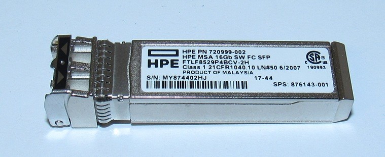 1pc HPE C8R24B MSA 720999-002 16GB SFP+ SR Fibre Channel 876143-001 SFP+