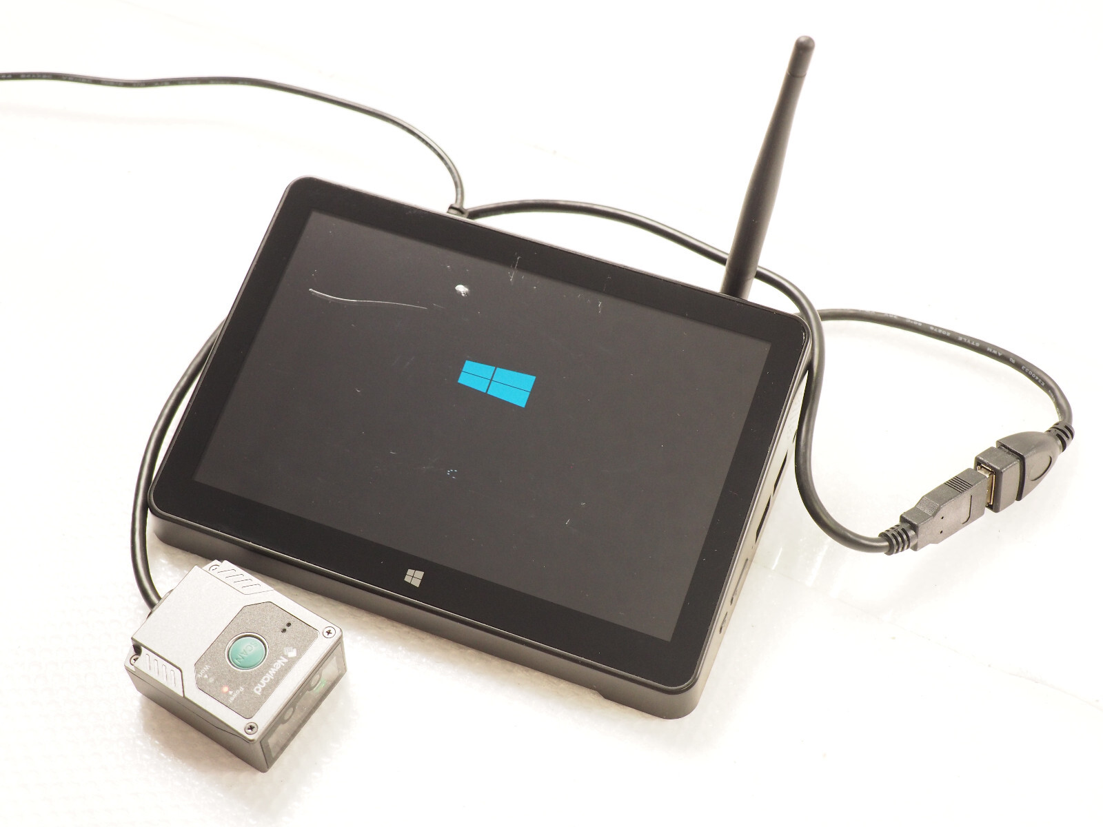 NEWLAND NLS-FM430 FM430-00-TK Fixed Mount Barcode Scanner w/Mobile Computer